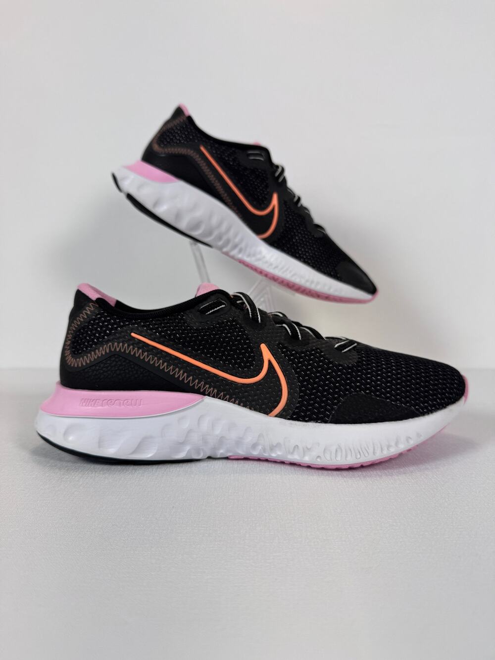 Nike Renew Run React "Orange Pulse" Women's Running Shoes Size 10 CK6360-001